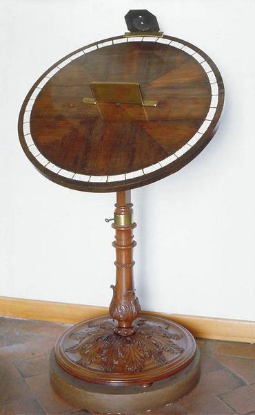 Apparecchio per gli angoli di incidenza e di riflessione (seconda metà sec XVIII)