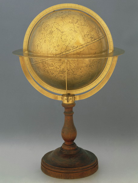 Globo celeste, arabo, Ibrahim ibn Said al-Sahli al-Wazzan;  (1085)