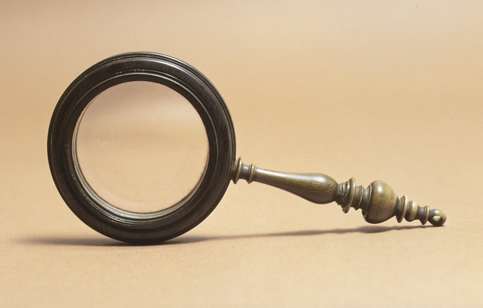 Lente biconcava, con impugnatura (1576 - 1600)